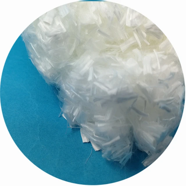 1.5D*6MM raw white PLA short cut fiber for airlaid paper-making