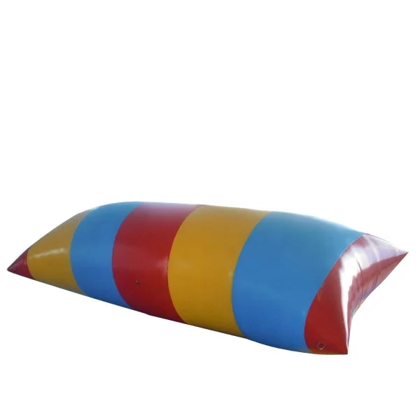 High Quality Inflatable Jumping Pillow / Inflatable Water Jumping Airbag / Inflatable Water Catapult Blob For Lake