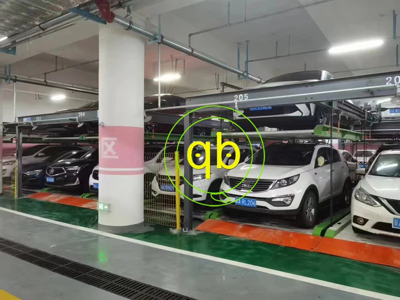 2-level multilayer puzzle car parking lift equipment two-floor mechanical parking system for vehicle parking garage solution