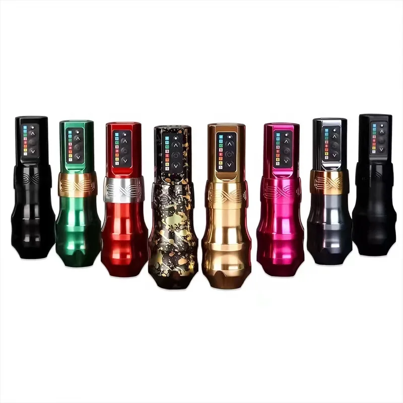 High Quality EXO Premium Wireless Tattoo Pen Strong Motor 1800mAh Wireless Tattoo Machine