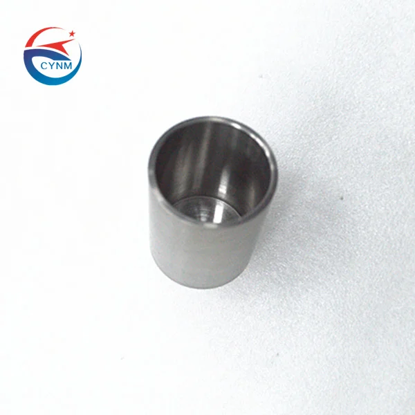 99.95% high purity tungsten crucibles for high temperature vacuum environments support customized