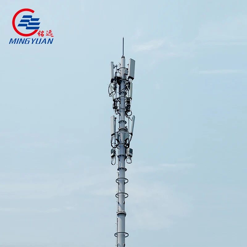 Оцинкованный 36 м телекоммуникационный полюс, Коммуникационный полюс для беспроводной связи