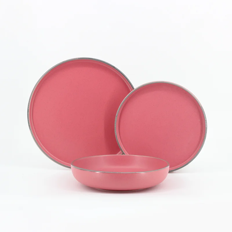 Новый дизайн набор фарфоровой посуды