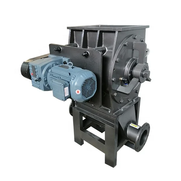 The Drop-thru rotary airlock valve for corn grinding mills