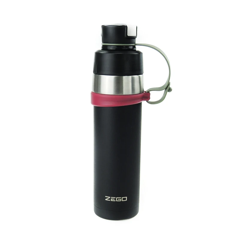 
custom logo stainless steel insulated water bottle gym, fitness wide mouth durable protein shaker gym water bottle 
