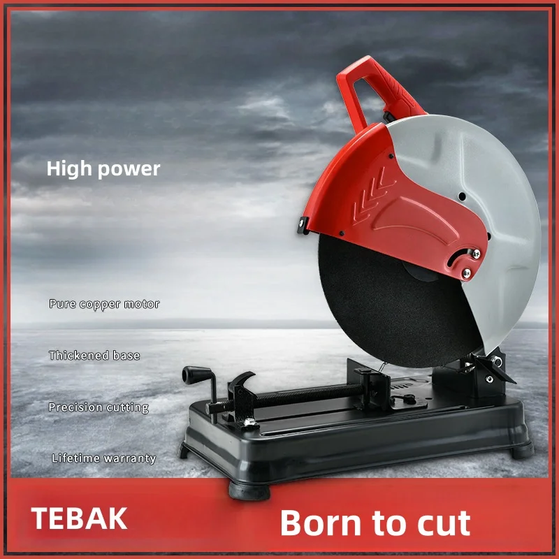 TEBAK 2800 Вт ZB-355B 14-дюймовый отрезной станок высокого качества 2500 пила для резки по металлу