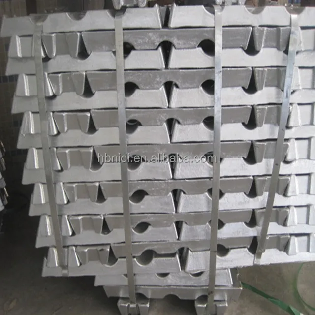 Zinc Alloy Ingot Industrial Grade Zamark No2/3/5  Zn99.995 Zn99.99