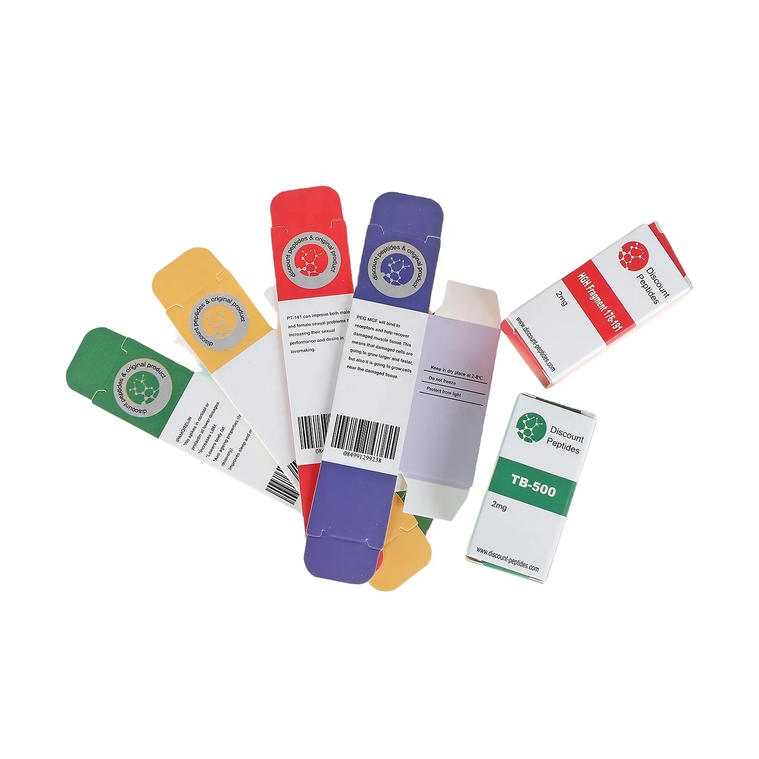 10ml Vial Steroid Packaging Vial Label And Box