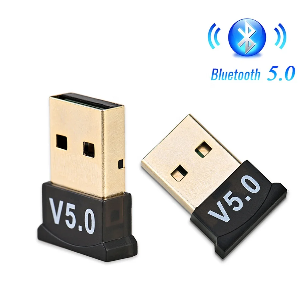 Mini USB Adapter True V5.0 Bluetooth Receiver Wireless Mini USB Bluetooth Dongle Receiver For Laptop Mouse Keyboard Accessories