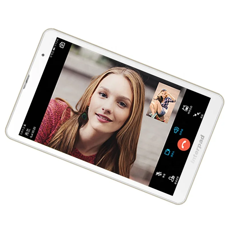 Shenzhen Interpad Brand White Gold Best 8 inch Cheap Tablet PC 4g Tablet Android Tablet