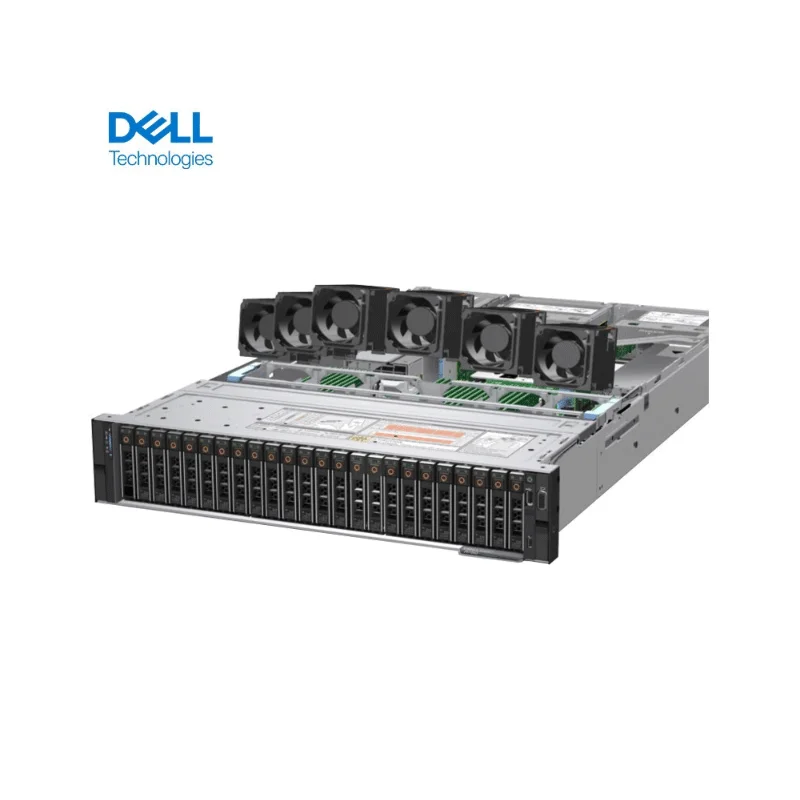 Сервер DellEMC PowerEdge R740 2U подходит для виртуализации больших данных глубокого обучения и интеллектуального GPU-сервера