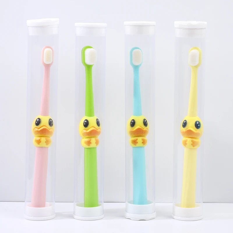 New design 10000 bristle lovely plastic children super soft toothbrush