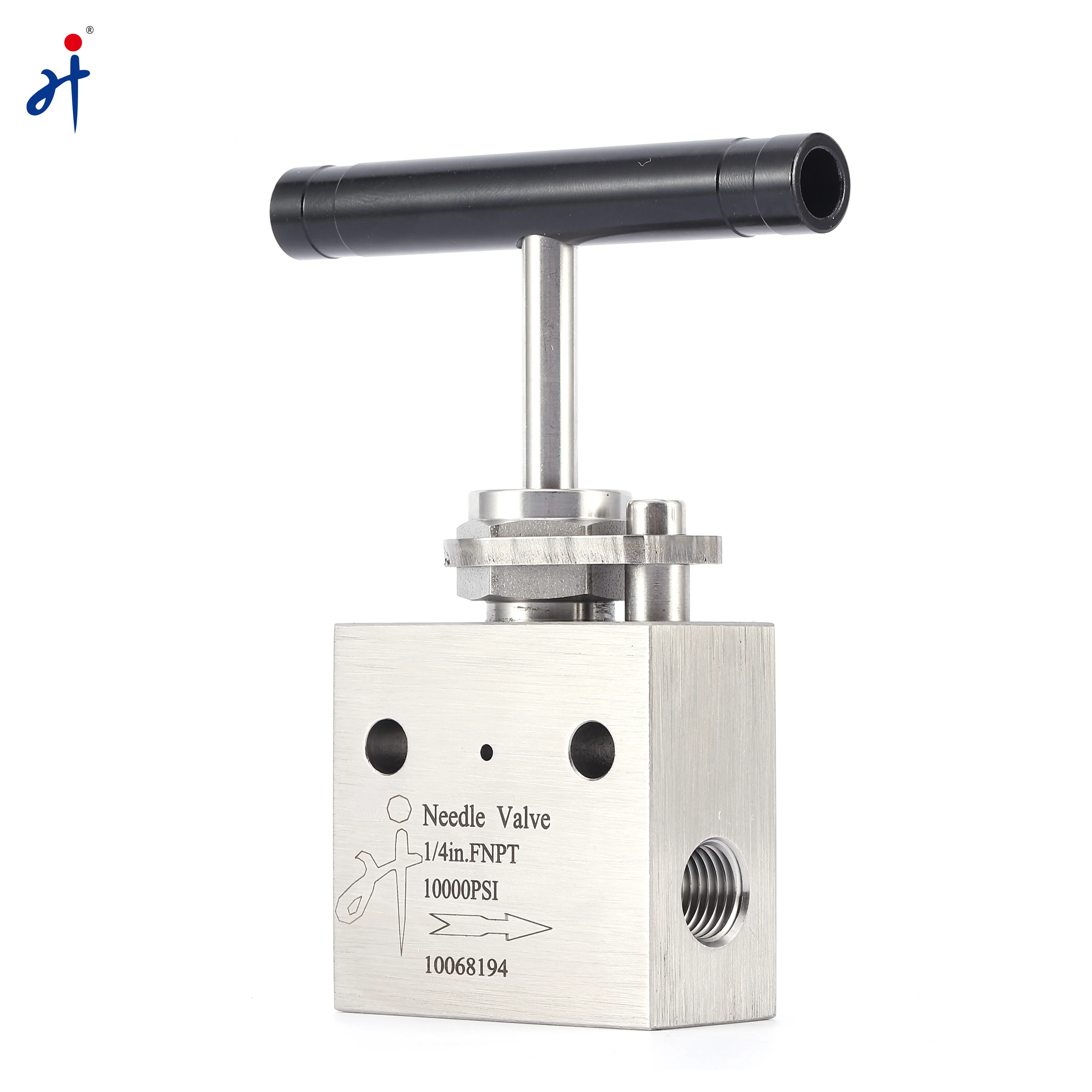 Ss 316L Straight Pattern Hydrogen Gas Valve 20000 Psi Super High-Pressure SS316 Needle Valve