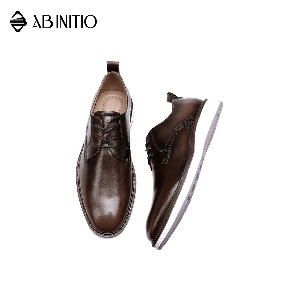 
Designer Custom Luxury Formal Office Leather Derby Shoes Men 