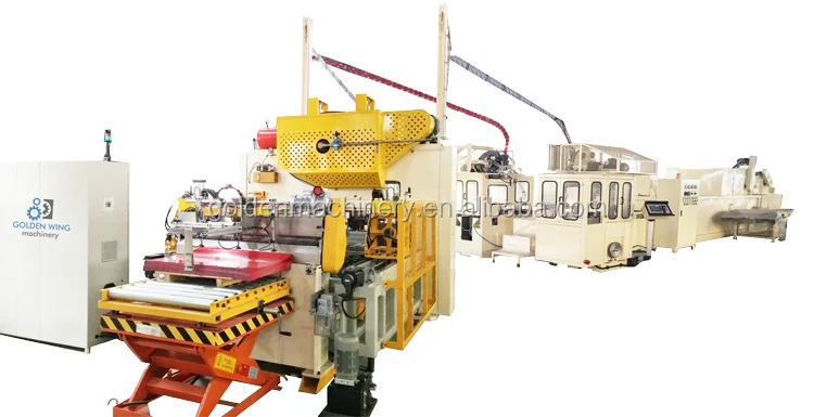 Metal Glass Jar Lug Twist Off Cap Sko Lid Making Machine Production Line