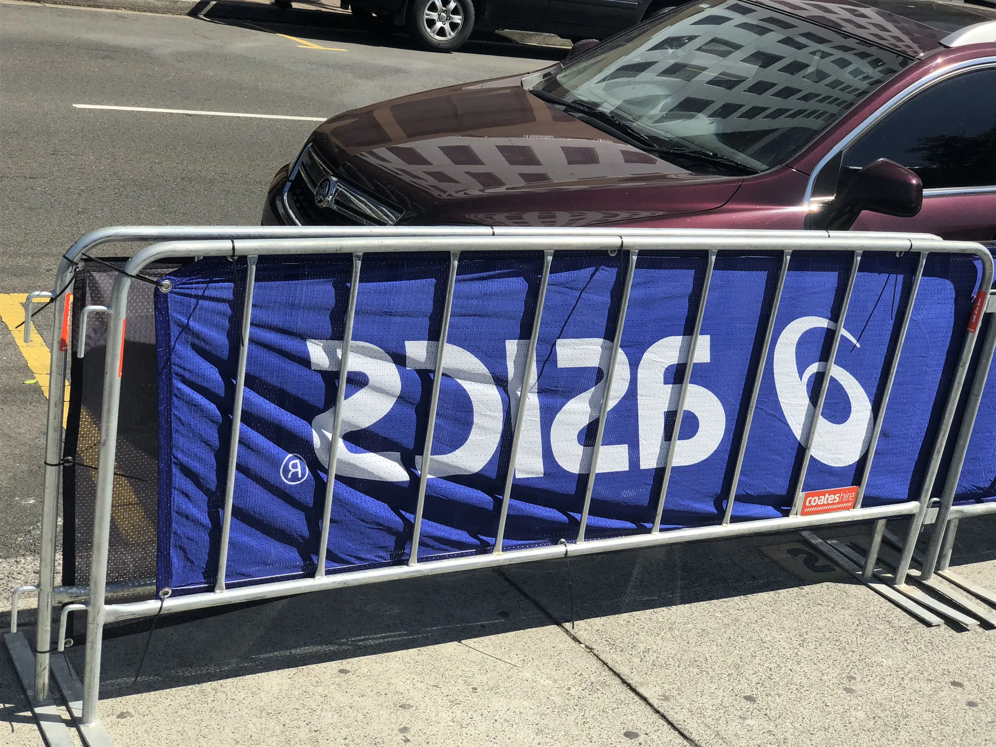 320cm Poly knitting mesh fence flag fabric sublimation direct/heat transfer printing