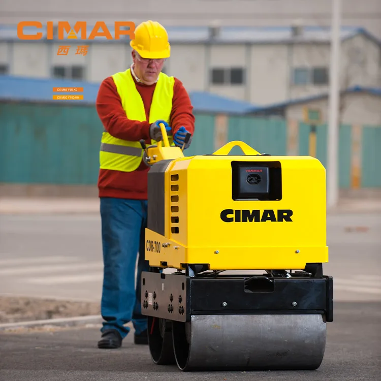 Double Drum Road Roller Walk Behind Roller Road Roller