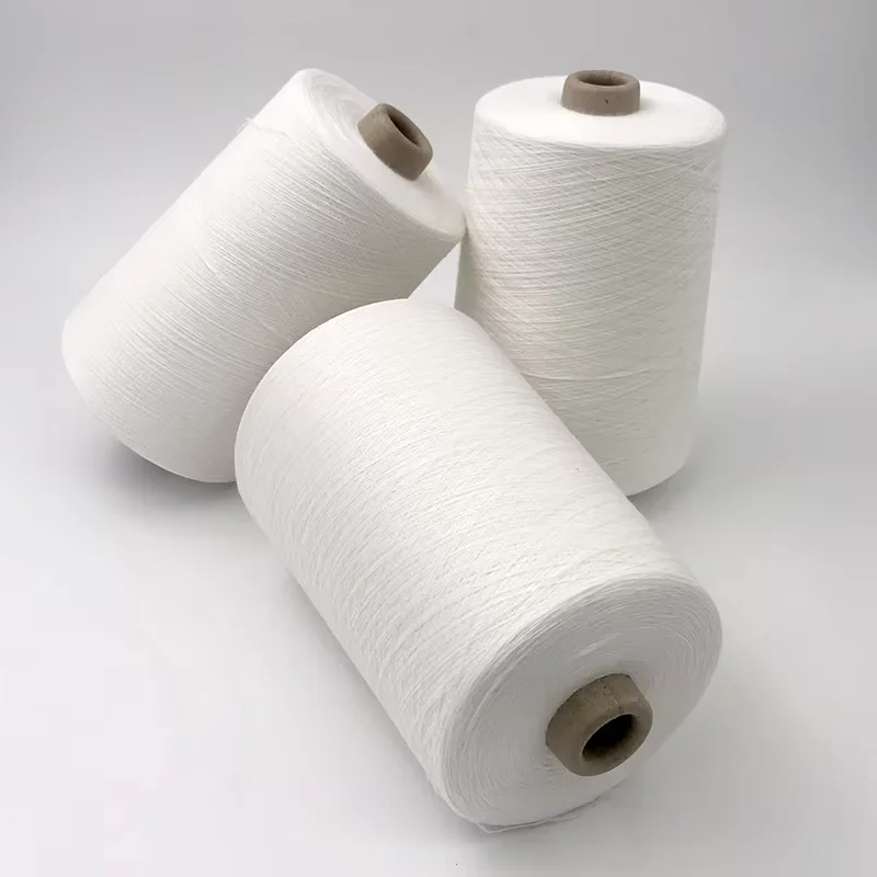 Protex-C High Strength Flame Retardant Anti-Static Acrylic & Cotton Blended Yarn Ring Spun Dyed Pattern Hand Knitting Weaving