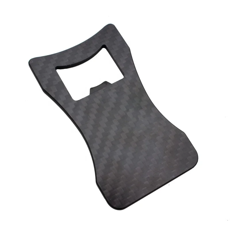 Manufacturer Custom New Design Carbon Fiber Beer Bottle Opener Bulk