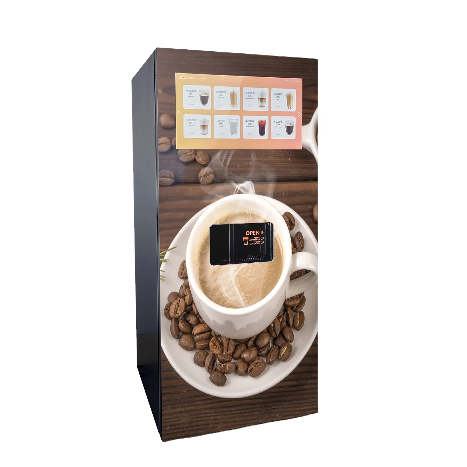 CN Commercial Coffee Vending Machine Desktop Fresh Coffee Maker Fully Automatic Coffee Vending Machine