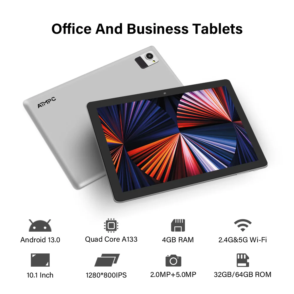 In-Stock 10.1 Inch IPS Display Tablet PC with 3GB RAM and 64GB ROM for Quick Shipping