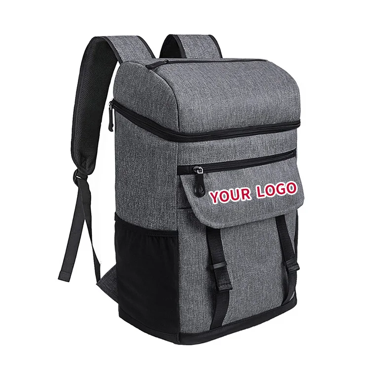 Waterproof Delivery Packaging Bag Motorcycle 600D Fabric  Cooler Backpack Insulated Thermal Food Box Delivery Cooler Bag