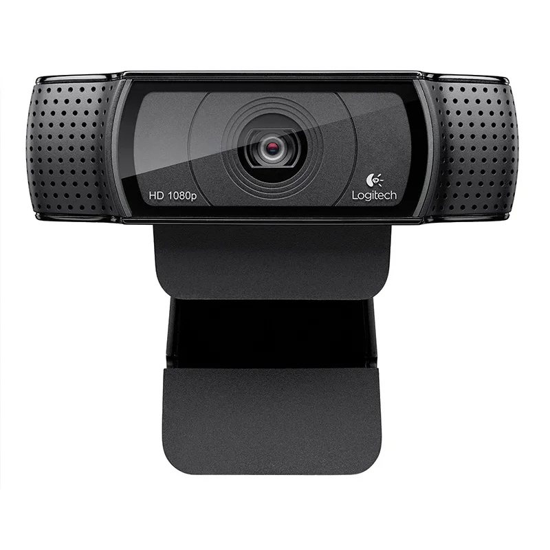 Logitech C920 Pro Web Camera HD Smart 1080p web cam Widescreen Skype Video Call Laptop Usb Camera 15MP