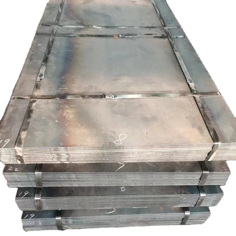 China Aisi 1018 Astm A50 2mm A283 A36 5160 SS400 ST37 Hardness Metal Sheets Iron And Corten Carbon Steel Sheet Plate
