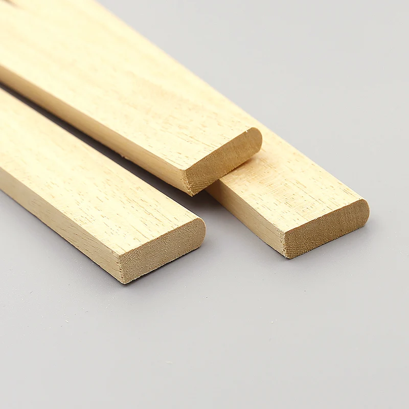 Chinese Recon Wood bullet shape moulding Decorative baseboard crown cornice Moulding for Furniture Clothes Book Cabinet