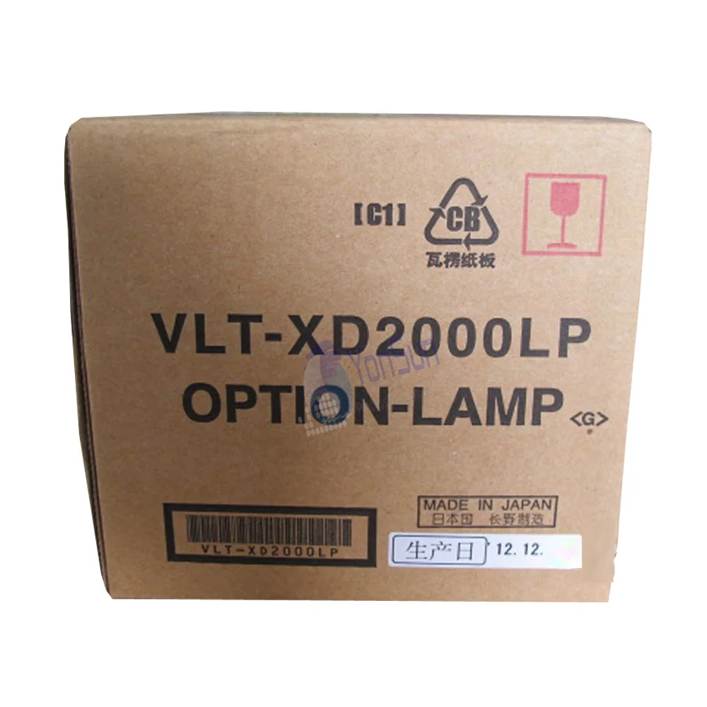  Mitsubishi VLT-XD2000LP оригинальная прожекторная Лампа для проектора (OEM) XD1000U