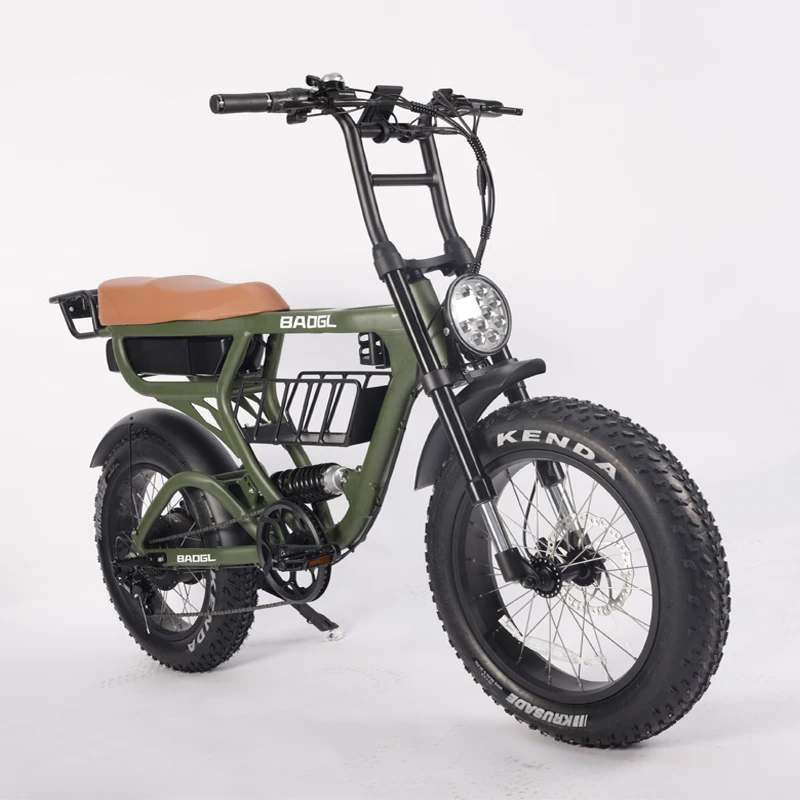 OEM Manufacturer E bike 48V 20*4.0 inch electric fat bike bicycle fat tyre electric super dual motor 750W 1000W dirt bike 73