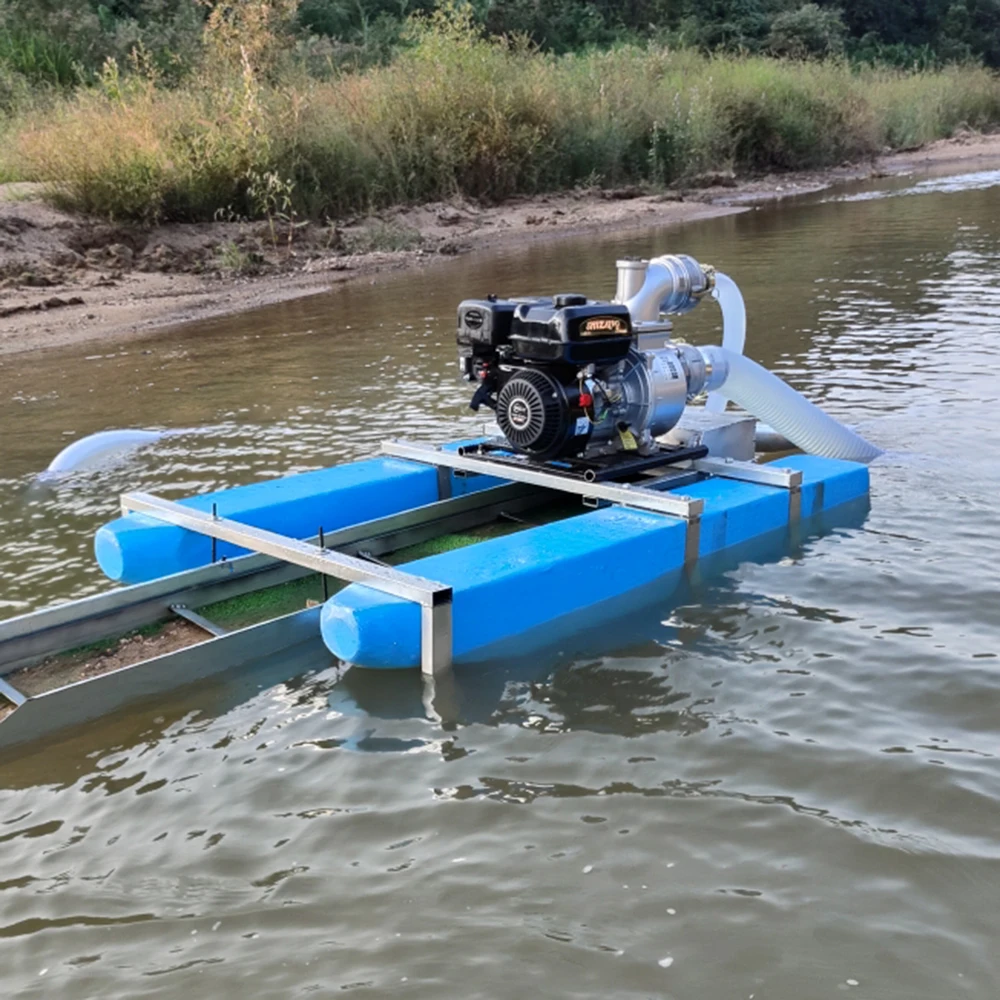 2 5 дюймовый золотодобывающий земснаряд для Папуа Новая Гвинея мощный Золотая всасывающая продажи