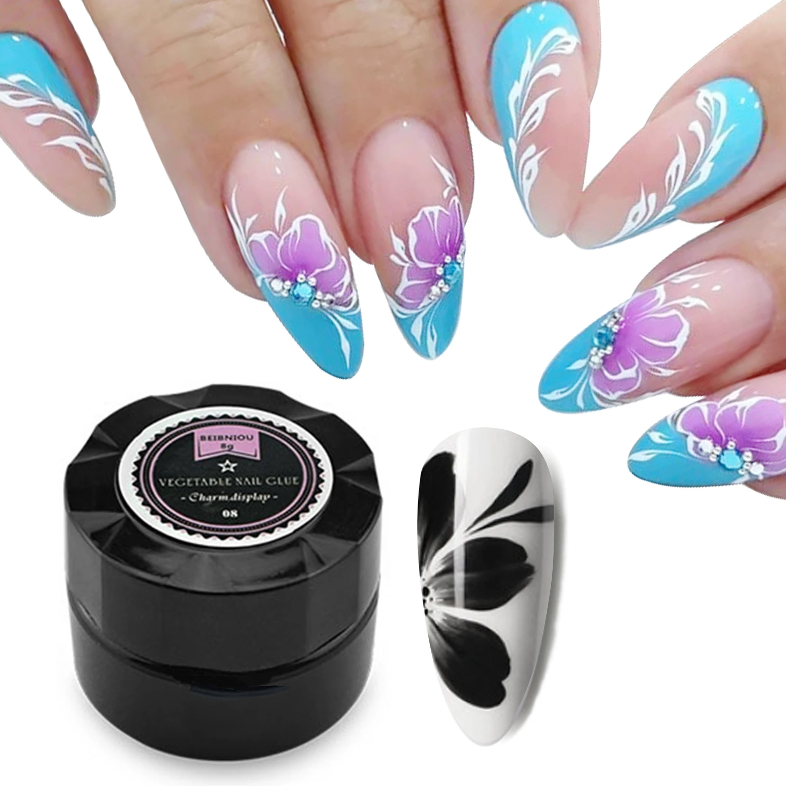 8 мл УФ-Гель-лак для ногтей замочить от УФ/LED Гель-лак 3d Nail цвет Быстросохнущий лак