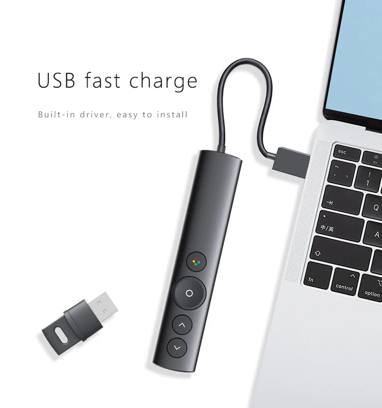 Digital laser  Physical laser multi-function smart PowerPoint PPT Presentation pointer