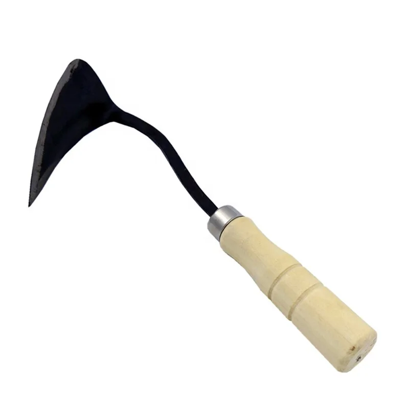 Premium Forged Gardening Hand Plow Hoe Multipurpose Korean Daejanggan Style Ho-Mi(Weeding Sickle) Hand-made hoe Digger Tools