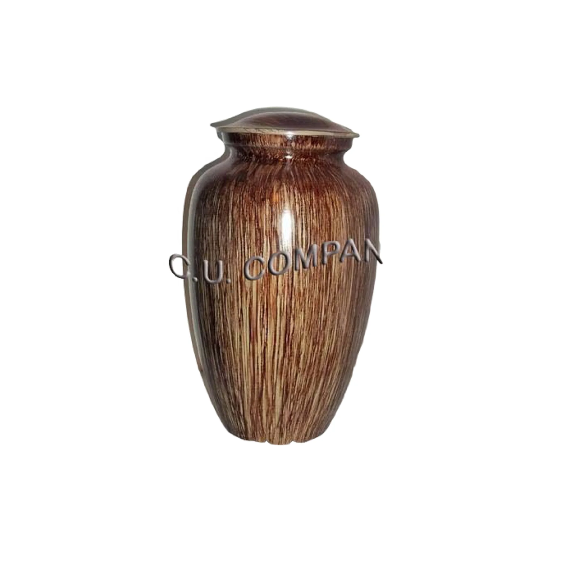 Pleasant Aluminum Cremation Urn For Adult Ashes Keepsake Metal Urn Premium Quality Pure Solid Metal Funeral Urn Wholesale Price