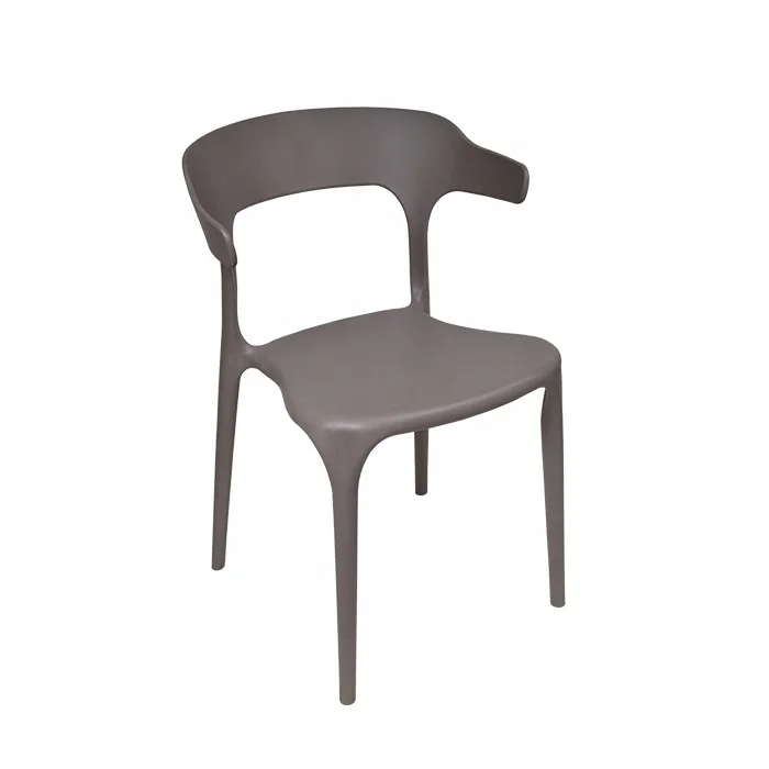 Most popular Full PP plastic dining room furniture plastic relaxing dining chairs stacking dining plastic chairs