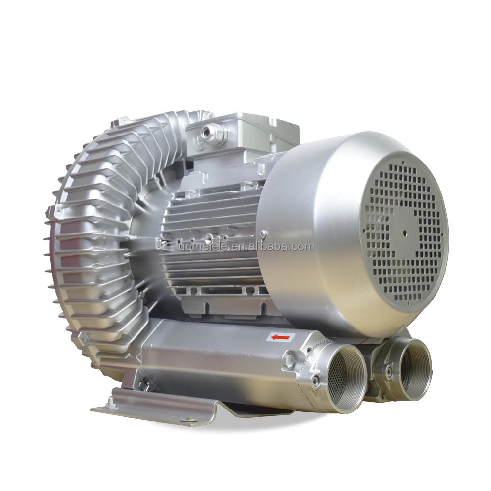 Industrial 10hp 7.5KW high pressure ring blower for wastewater treatment