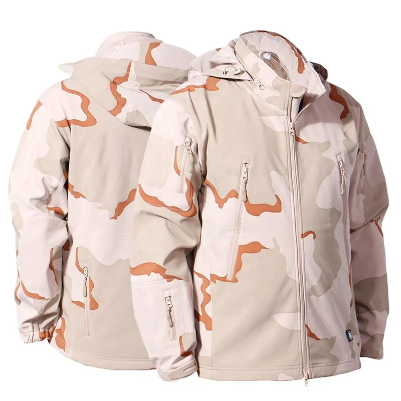 Tri Color Desert Mens Jacket ECWCS Parka