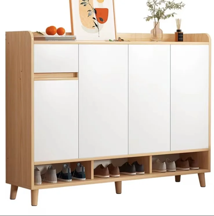 Space Saving Home Simple Shoe Rack Multi-layer Door Storage Shoe Cabinet