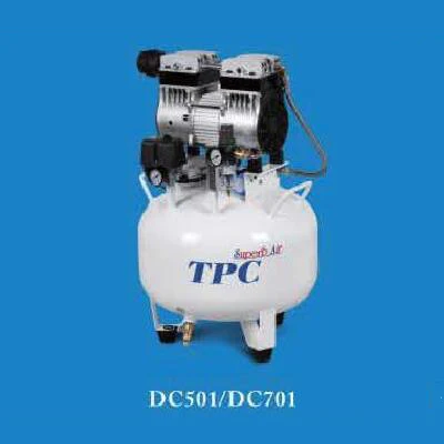 Advanced Hight Quality TPC DC701 Silence Dental Air Compressor Supply 2 Dental Chairs For Dental Clinic