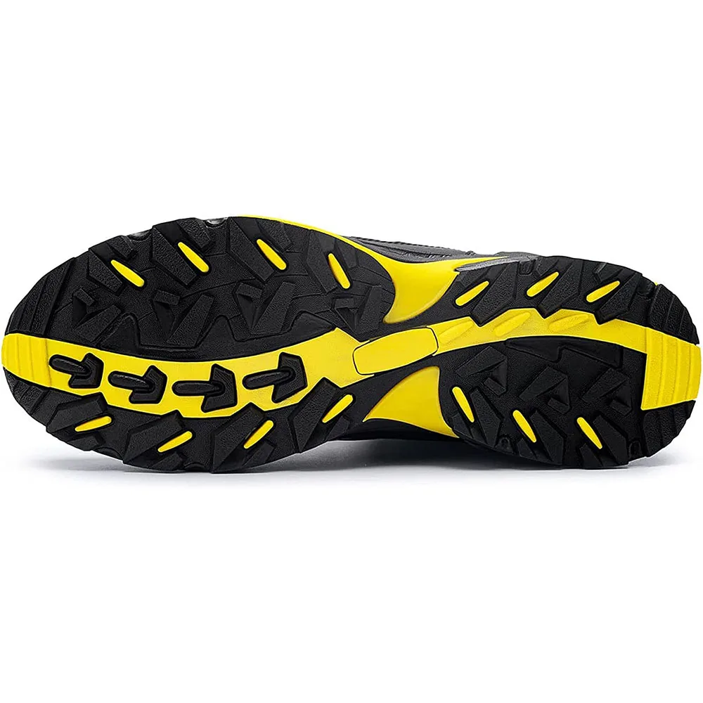 Steel Toe Boots Mens Outdoor Work Boots Safety Working Shoes Indestructible Industrial Construction Footwear