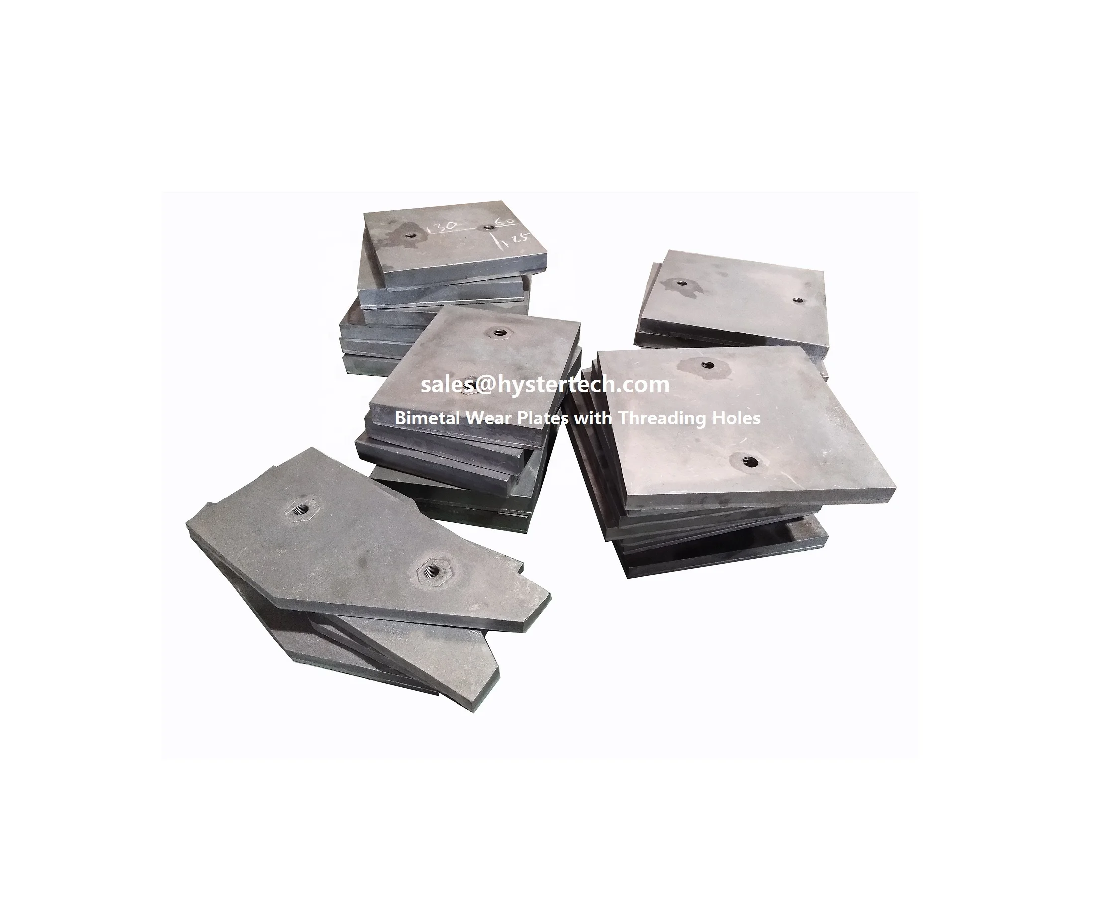 China factory 63HRC Laminated wear plate white iron material for high abrasion/impact Protection