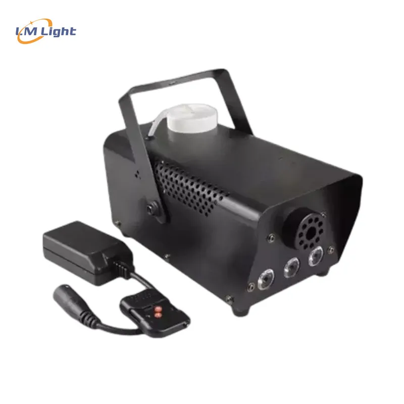 Hot sell high quality wholesale DJ stage special effects equipment 600w 3pcs led light vertical mini fog smoke machine small