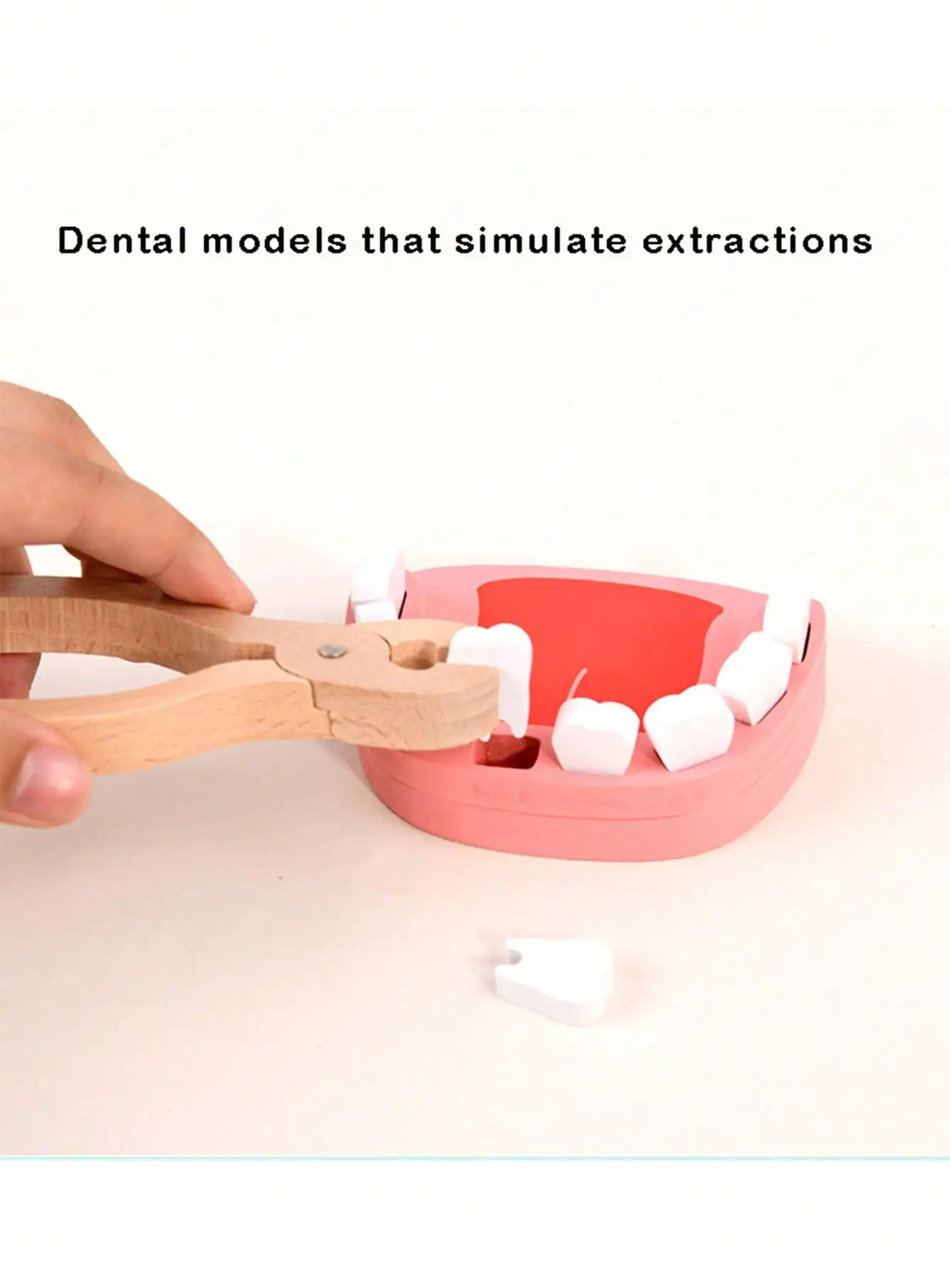 Wooden Role Play Game Doctors Kit Play Set Children Simulation Pretend Toys For kids