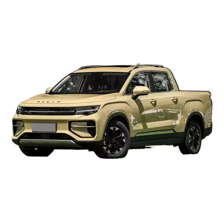 Hot selling 2023 2024 Chinese Geely Radar Rd6 632km cheap Electric Pickup Truck Truck 4 Doors 5 Seats Camper Car in Stock