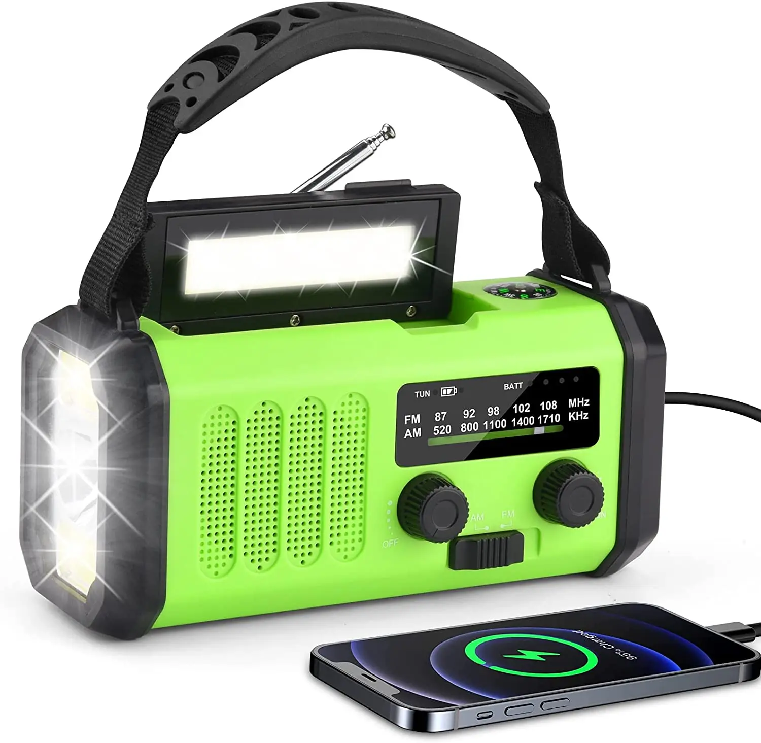 Portable Camping Am Fm Dynamo Emergency Noaa Radio Solar Emergency Radio