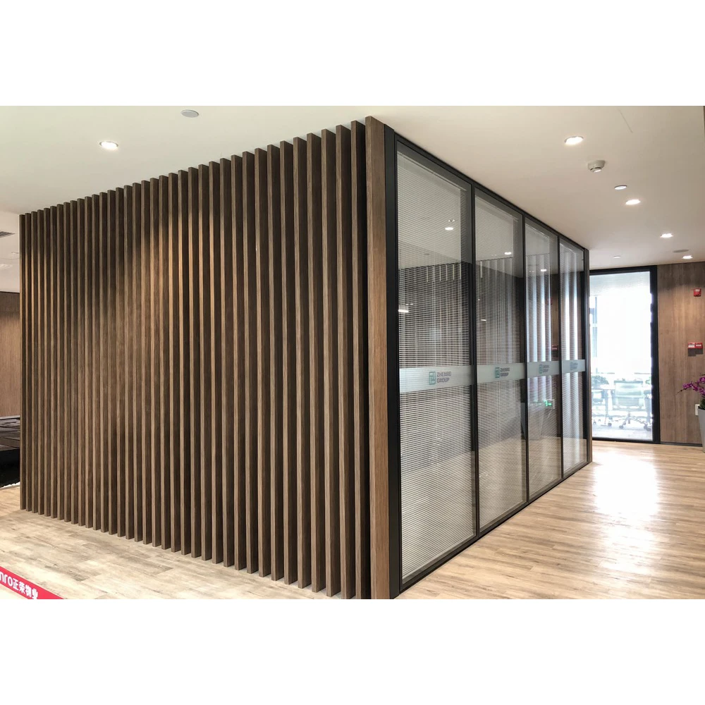 FlexSpace High quality good price Modern Design Soundproof Demountable Glass Office Partition aluminium glass office partition