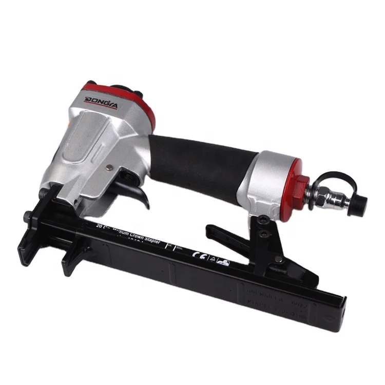 Dongya 1013J Pneumatic Upholstery Air Stapler Gun for Wood Furniture Nailers Product