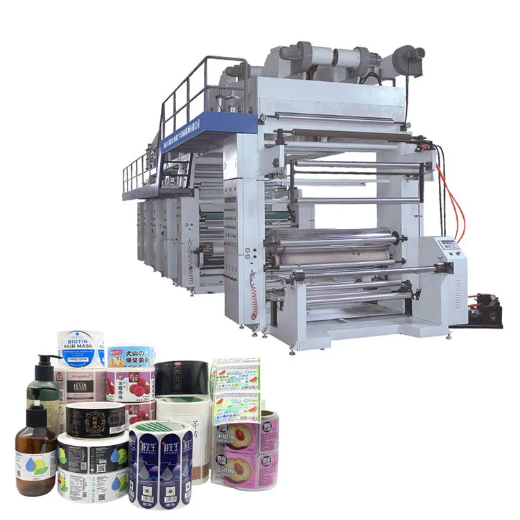 Roll to roll pe film printing and laminating lamination machine